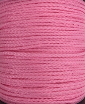 Fädelschnur 100 Meter PP Schnur 1,5mm rosa