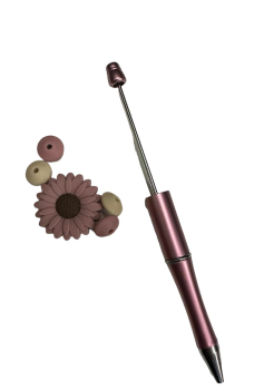 Kugelschreiberset zum selber basteln Blume blush