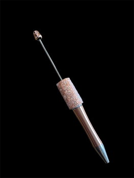 Kugelschreiber mit Blingbling Delux pfirsich