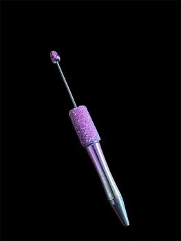 Kugelschreiber mit Blingbling Delux Farbverlauf gold-rosa