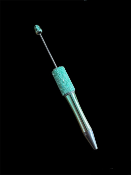 Kugelschreiber mit Blingbling Delux Farbverlauf gold-grün
