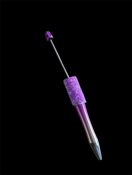Kugelschreiber mit Blingbling Delux Farbverlauf gold-pink