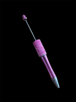 Kugelschreiber mit Blingbling Delux pink
